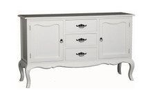 FRENCH PROVINCIAL - 2 DOOR 3  DRAWER  BUFFET (SB 203 FP  )  930(H) X 1540(W) - WHITE