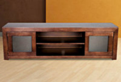 Tasman Range Tassie Oak Lowline TV Unit With 2 Doors - 440(H) X 1500(W) - Assorted Colours Available
