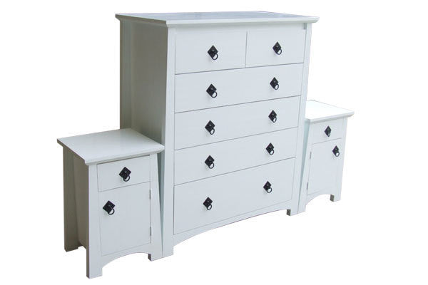 Tokyo (AUSSIE MADE) 3 Piece Chest Set (6+3+3) - Assorted Painted Colours
