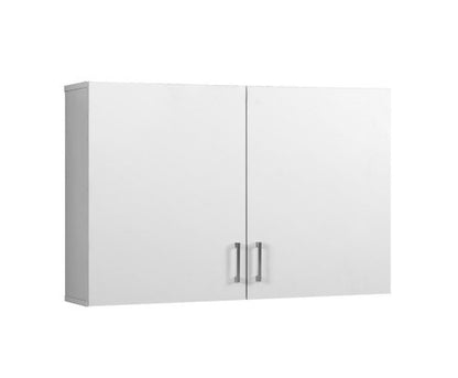 PERNELLE 2 DOOR BATHROOM WALL CABINET - WHITE