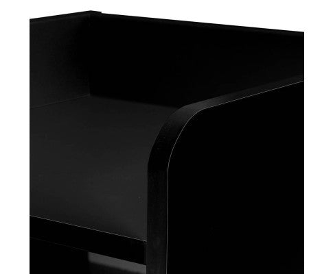 SITIO ONE DRAWER BEDSIDE TABLE (FURNI-C-BS-TOGO-BK) - BLACK