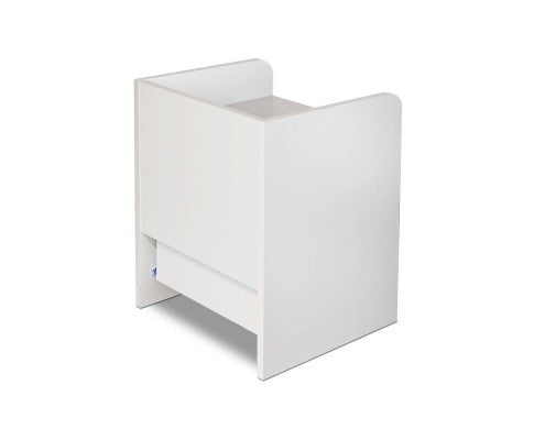 SITIO ONE DRAWER BEDSIDE TABLE (FURNI-C-BS-TOGO-WH) - WHITE