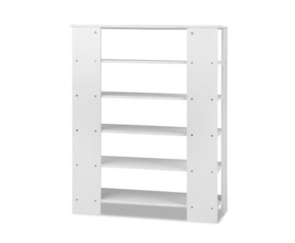 CACAU 6 - TIER SHOE CABINET 960(H) - (FURNI-C-SHOE-R5-WH) - WHITE