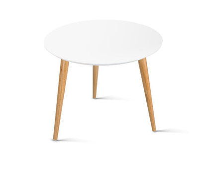 VENUS ROUND SIDE TABLE - WHITE