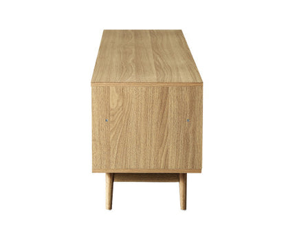 JOHNSON 2 DRAWER TV ENTERTAINMENT UNIT - WOODEN