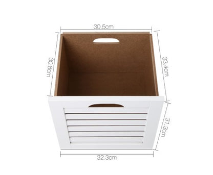 RONDA FABRIC SHOE BENCH WITH DRAWER - WHITE & GREY