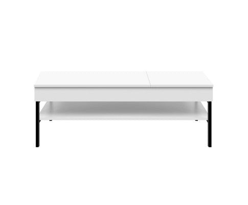 SPARROW LIFT-UP COFFEE TABLE - WHITE