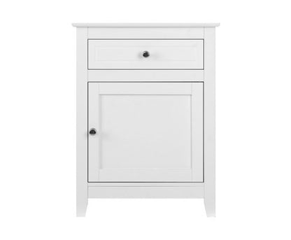CALLIOPE BEDSIDE TABLE - WHITE