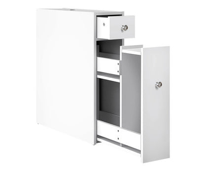 PHAENNA BATHROOM STORAGE CABINET - WHITE