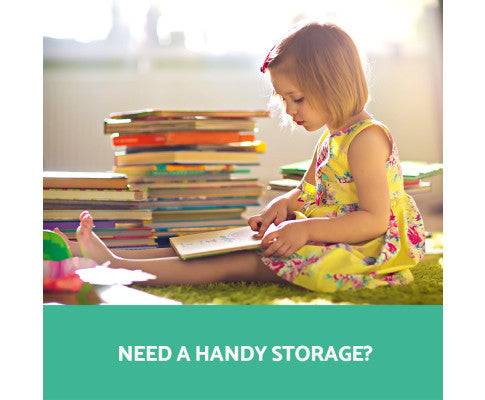 KENDRA 4 TIER KIDS BOOKSHELF - AS PICTURED