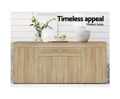 HAMILTON 4 DOOR SIDEBOARD  CABINET - WOOD