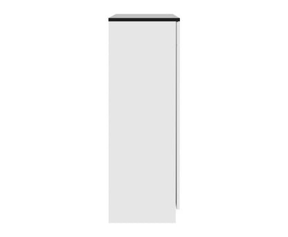 HAMILTON SHOE CABINET STORAGE - HIGH GLOSS WHITE