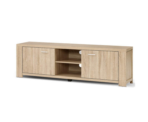 JOHNSON TV ENTERTAINMENT UNIT - 450(H) x 1600(W) - OAK