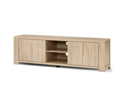 JOHNSON TV ENTERTAINMENT UNIT - 450(H) x 1600(W) - OAK
