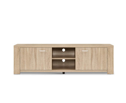 JOHNSON TV ENTERTAINMENT UNIT - 450(H) x 1600(W) - OAK
