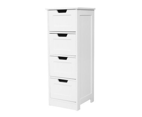 Raelian 5 Drawer Storage Cabinet - White