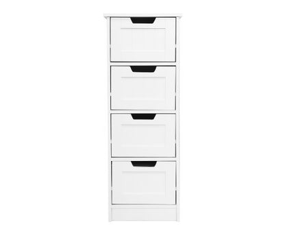 RAELIAN 5 DRAWER STORAGE CABINET - WHITE