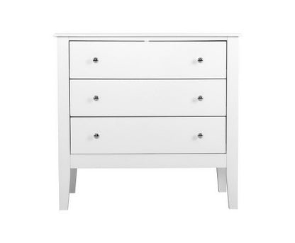 ARABELLA 3 DRAWER LOWBOY - WHITE