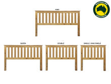FEDERATION (AUSSIE MADE) BEDHEAD COLLECTION - ASSORTED STAINED COLOURS - STARTING FROM $549