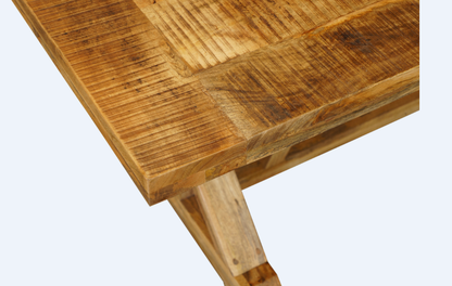 FOUNDRY 4 LEGGED TABLE ONLY 1760(L) x 900(W) - RUSTIC MANGO