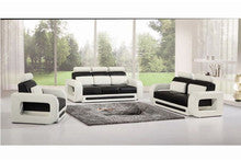 PREMIER ADRIAN (G5004) 1 SEATER + 2 SEATER + 3 SEATER  LEATHER/ETTE COMBINATION LOUNGE SUITE - ASSORTED COLOURS
