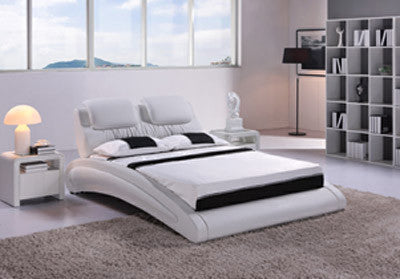 KING PARMA (G893) LEATHERETTE BED - ASSORTED COLOURS AVAILABLE