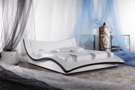 QUEEN (G934#) LEATHERETTE BED - ASSORTED COLOURS AVAILABLE