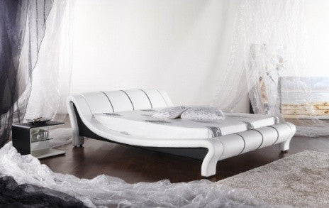 QUEEN (G935#) LEATHERETTE BED - ASSORTED COLOURS AVAILABLE