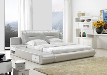 KING (G989#) LEATHERETTE BED - ASSORTED COLOURS AVAILABLE