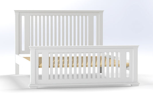 KING GAINESVILLE (CUSTOM MADE) BED - ASSORTED COLOURS