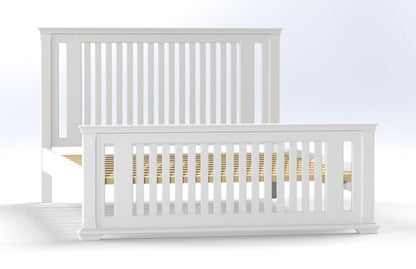 KING SINGLE GAINESVILLE BED (CUSTOM MADE) - ASSORTED COLOURS