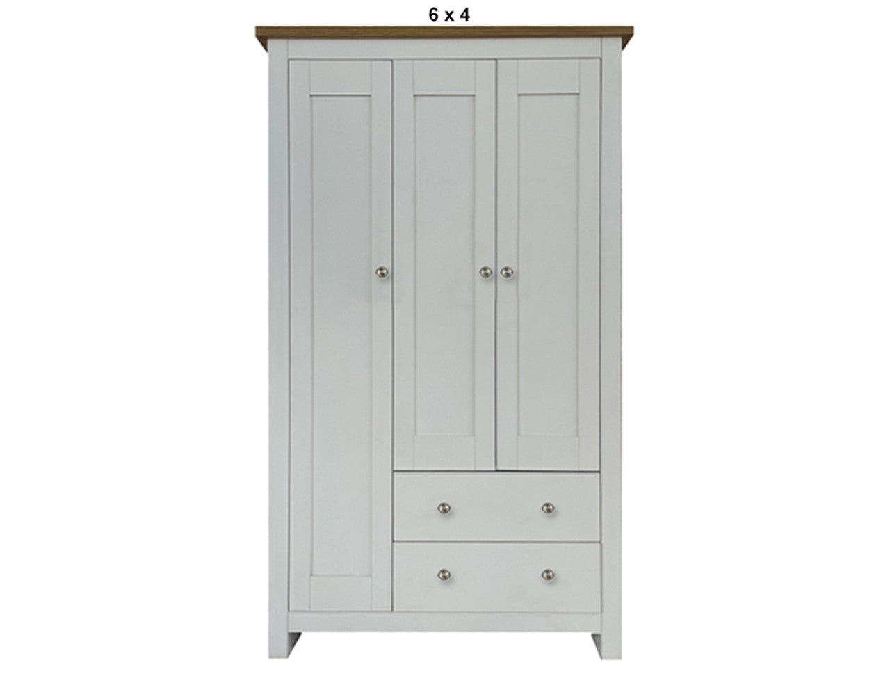 GENEVA (AUSSIE MADE) 3 DOOR / 2 DRAWER UTILITY WARDROBE COLLECTION - ASSORTED PAINTED / STAINED COLOURS - STARTING FROM $1099