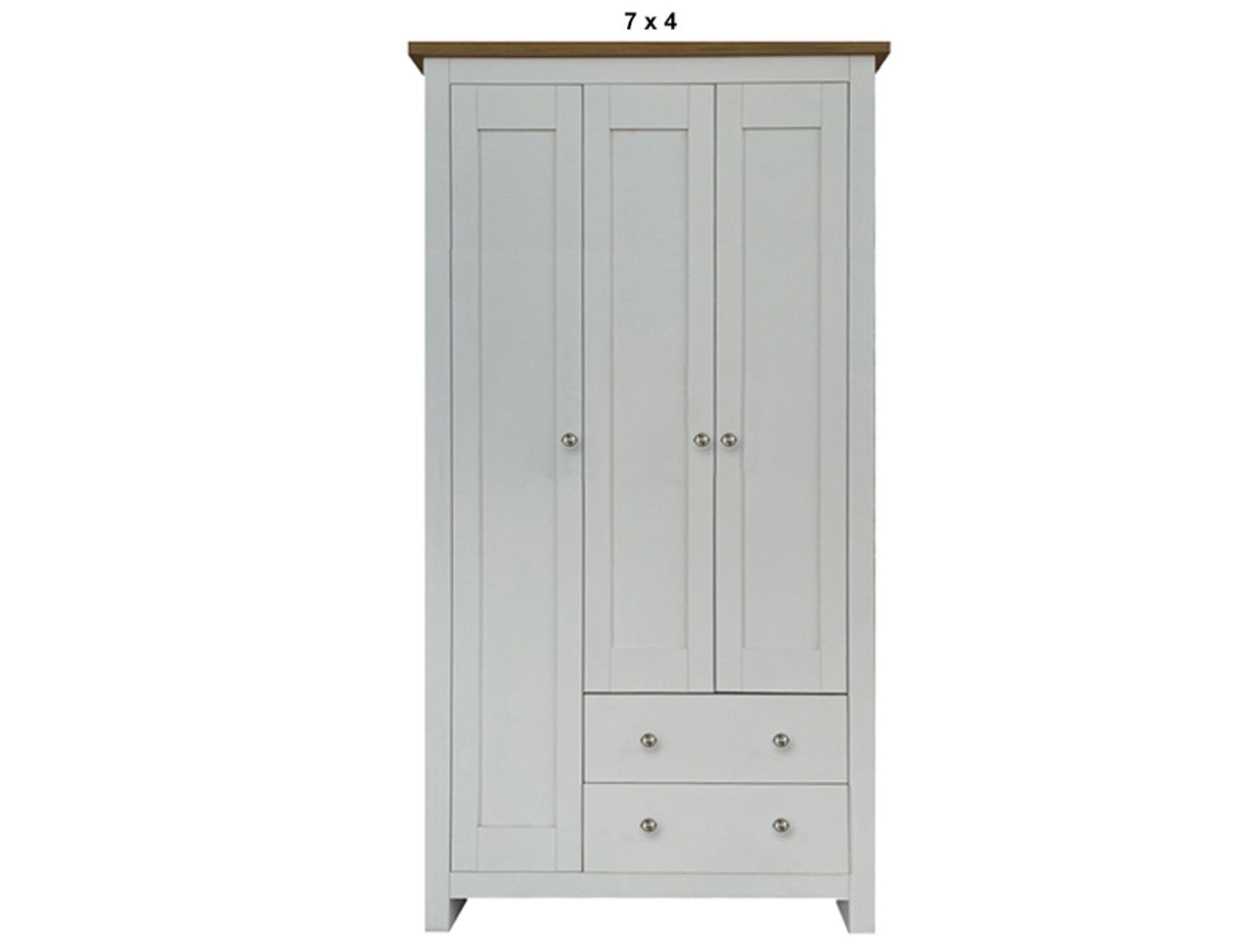 GENEVA (AUSSIE MADE) 3 DOOR / 2 DRAWER UTILITY WARDROBE COLLECTION - ASSORTED PAINTED / STAINED COLOURS - STARTING FROM $1099