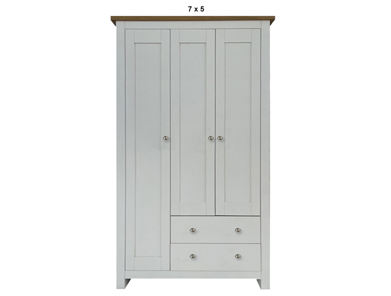 GENEVA (AUSSIE MADE) 3 DOOR / 2 DRAWER UTILITY WARDROBE COLLECTION - ASSORTED PAINTED / STAINED COLOURS - STARTING FROM $1099