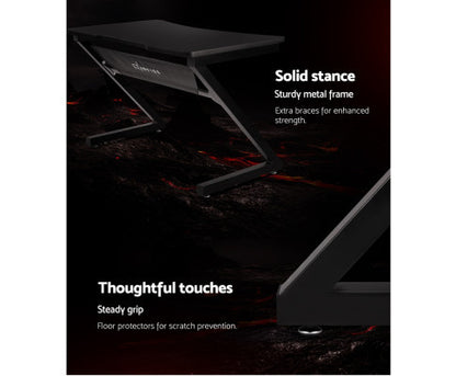 GRIFFON GAMING DESK  - BLACK
