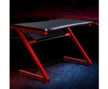 GRIFFON GAMING DESK  - BLACK & RED