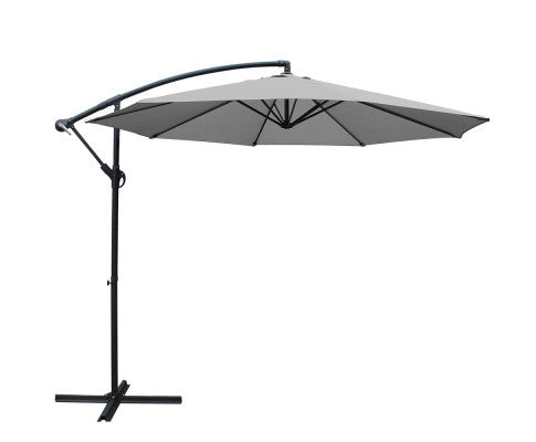 WISTERIA OUTDOOR  UMBRELLA - GREY