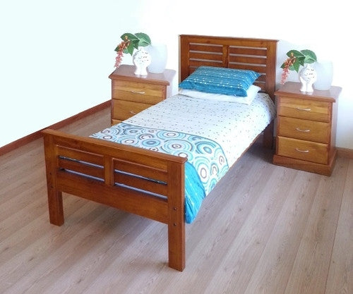 QUEEN HAVEN BED (AUSSIE MADE) - ASSORTED COLORS