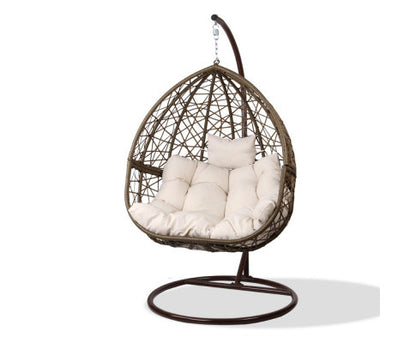 STARLING OUTDOOR  HANGING SWING CHAIR - BROWN