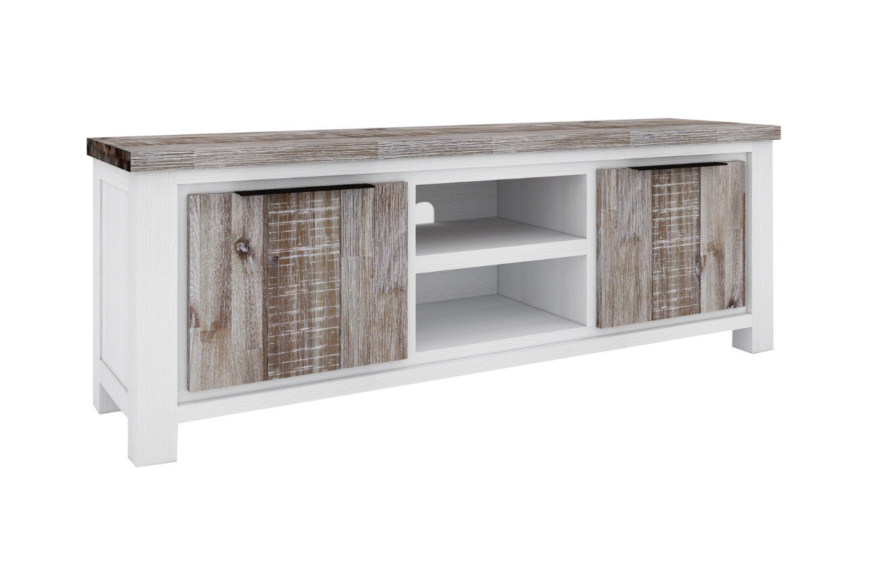 HOMESTEAD TV ENTERTAINMENT UNIT - 2 DOORS / 2 NICHES - 1760(W)