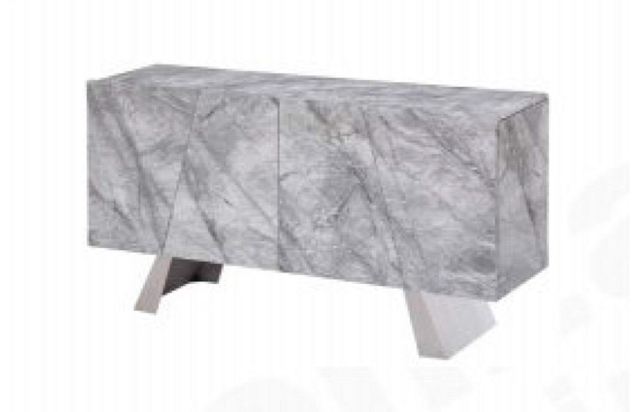 Hondi Buffet (MODEL 3-1-19-1) With 2 Doors - 800(H) X 1500(W) - Grey