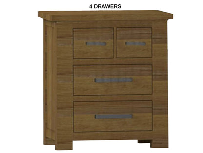 HAMERTON (AUSSIE MADE) BEDSIDE TABLE COLLECTION - ASSORTED STAINED COLOURS - STARTING FROM $399