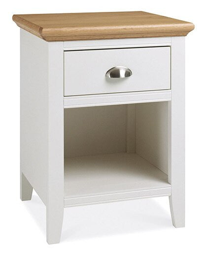 EXCLUSIVE COLLECTION:  DOUBLE OR QUEEN HAMPSTEAD 6 PIECE (THE LOT) BEDROOM SUITE + STOOL - OAK & WHITE FINISH - FREE SHIPPING