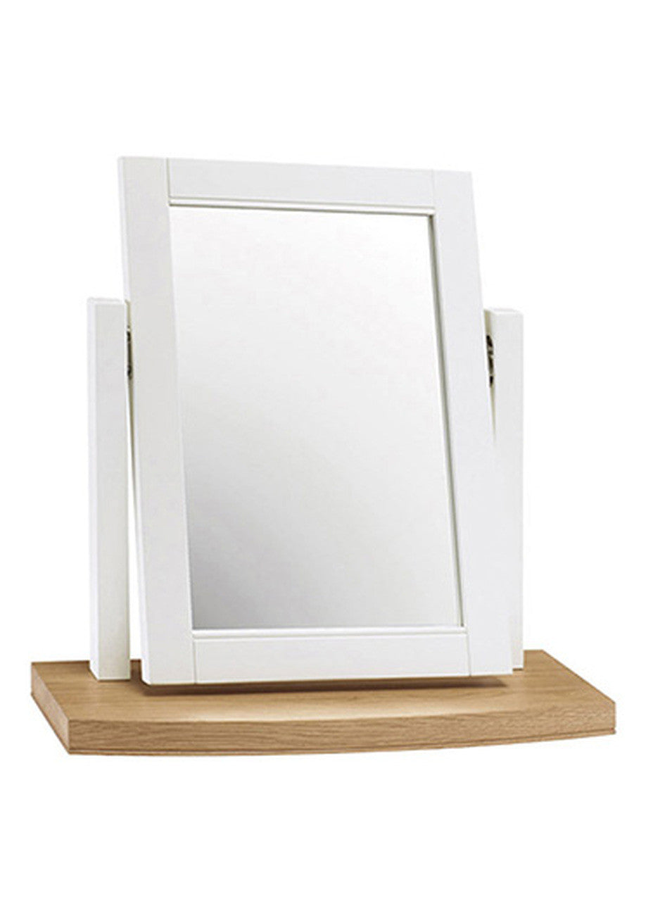 EXCLUSIVE COLLECTION:  DOUBLE OR QUEEN HAMPSTEAD 6 PIECE (THE LOT) BEDROOM SUITE + STOOL - OAK & WHITE FINISH - FREE SHIPPING