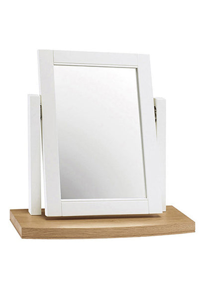 EXCLUSIVE COLLECTION:  DOUBLE OR QUEEN HAMPSTEAD 6 PIECE (THE LOT) BEDROOM SUITE + STOOL - OAK & WHITE FINISH - FREE SHIPPING