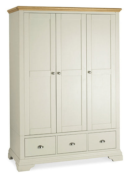 EXCLUSIVE COLLECTION: DOUBLE OR QUEEN HAMPSTEAD 6 PIECE (THE LOT) BEDROOM SUITE + STOOL - SOFT GRAY PALE OAK - FREE SHIPPING
