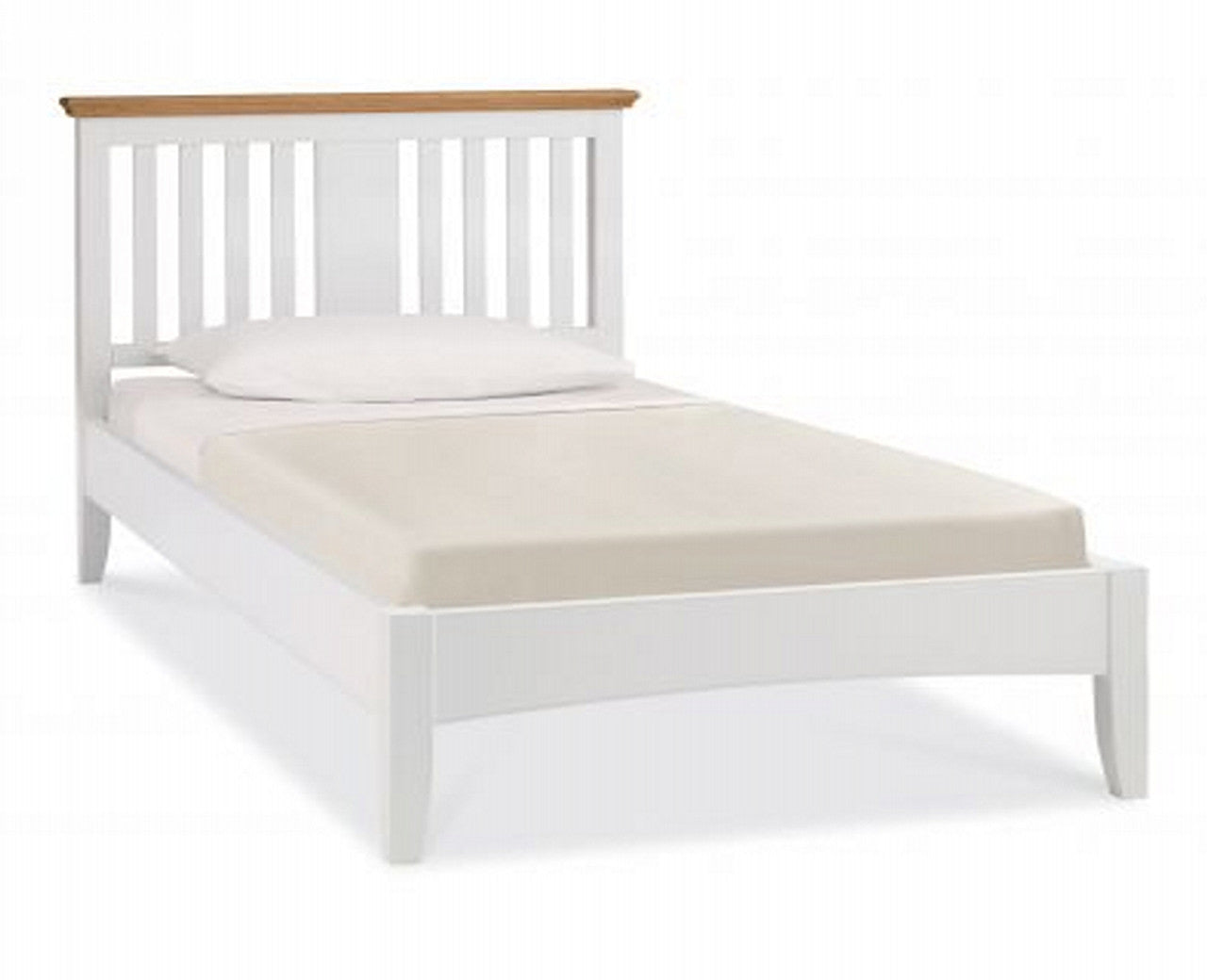 EXCLUSIVE COLLECTION:  DOUBLE OR QUEEN HAMPSTEAD 6 PIECE (THE LOT) BEDROOM SUITE + STOOL - OAK & WHITE FINISH - FREE SHIPPING