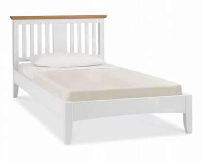 EXCLUSIVE COLLECTION:  DOUBLE OR QUEEN HAMPSTEAD 6 PIECE (THE LOT) BEDROOM SUITE + STOOL - OAK & WHITE FINISH - FREE SHIPPING