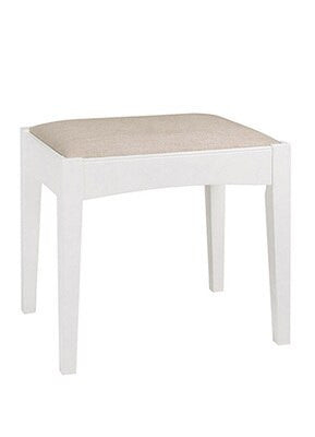 EXCLUSIVE COLLECTION:  DOUBLE OR QUEEN HAMPSTEAD 6 PIECE (THE LOT) BEDROOM SUITE + STOOL - OAK & WHITE FINISH - FREE SHIPPING