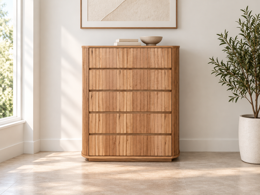 Harold (Aussie Made) 5 Drawer Tallboy